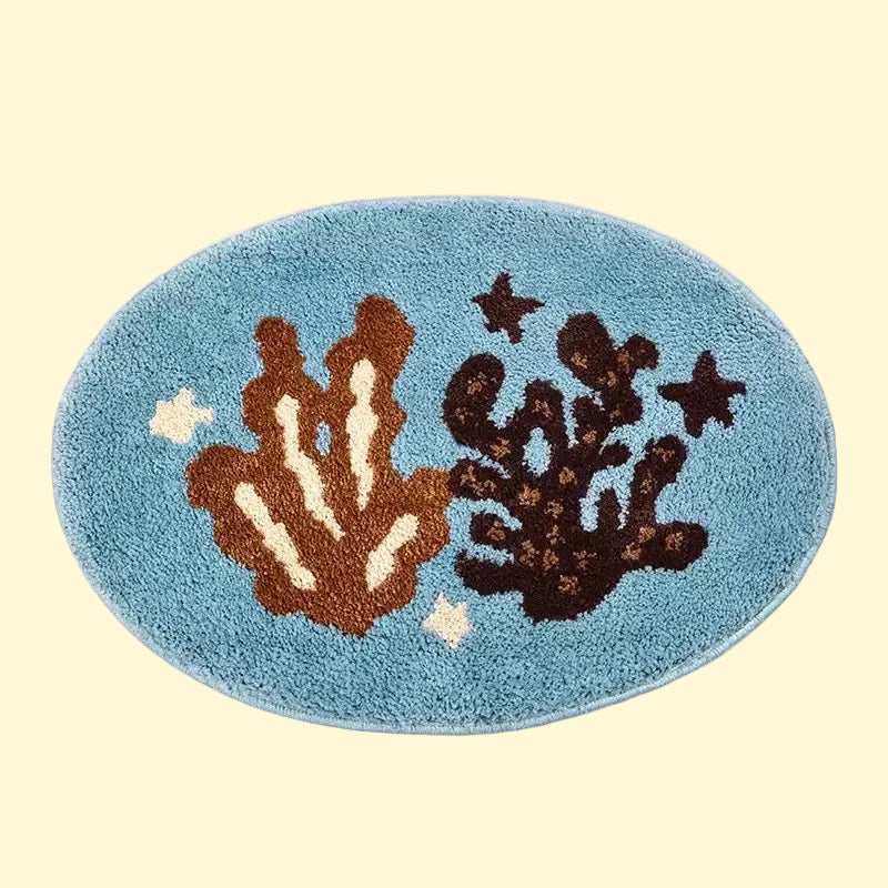 Blue Coral Rug
